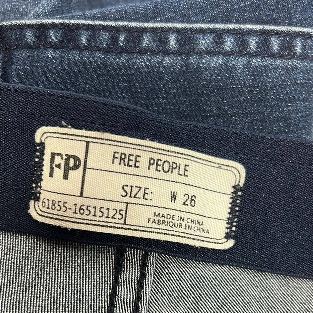 Free People women’s size 26 Blue Jeans skinny bell bottom